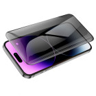 Защитное стекло Screen Geeks anti-spy tempered glass set for iP15 Pro Max [Black]