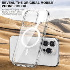 Husa Screen Geeks Aurora Magsafe Apple iPhone 13 [Transparent]