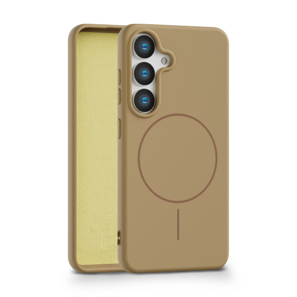 Husa Screen Geeks Beats Magsafe Case Sam Galaxy S25 [Brown]