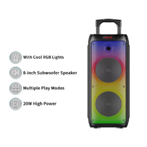 Boxa Portabila Screen Geeks 8236 [Black]
