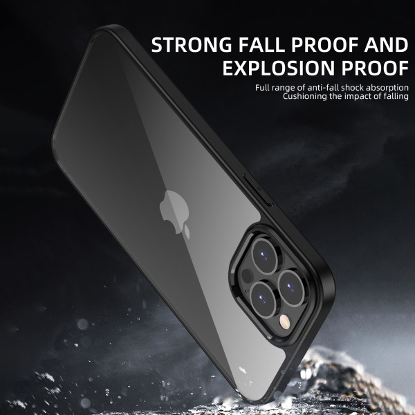 Husa Screen Geeks Bright Color iPhone 12 Pro [Black]