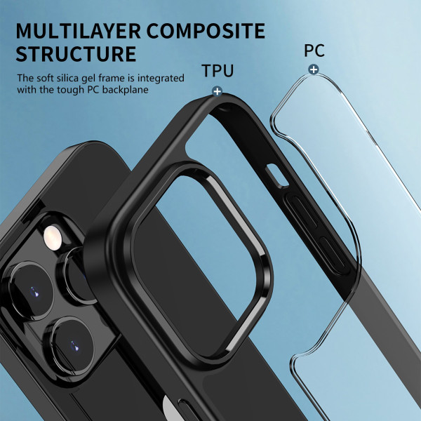 Husa Screen Geeks Bright Color iPhone 14 Pro Max [Black]