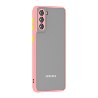 Husa Screen Geeks Camera Protect Samsung Galaxy S21 FE [Pink]