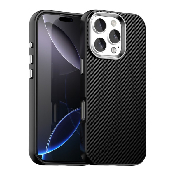 Husa Screen Geeks Magsafe Carbon Case Iphone 16 Pro Max [Black]