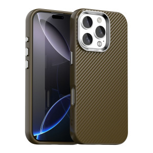 Чехол Screen Geeks Magsafe Carbon Case Iphone 16 Pro [Gold Brown]