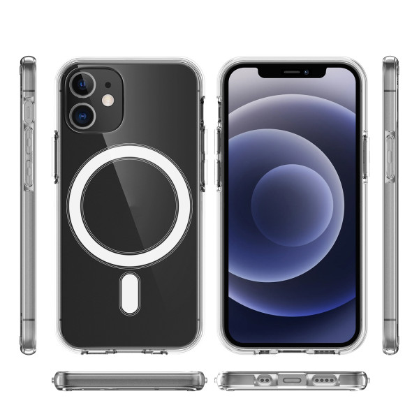 Husa Screen Geeks Clear MagSafe Apple iPhone 11 Pro Max [Transparent]