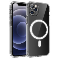 Husa Screen Geeks Clear MagSafe Apple iPhone 12 Pro Max [Transparent]