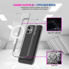 Чехол Screen Geeks Clear MagSafe Apple iPhone 14 Pro Max [Transparent]