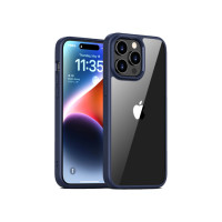 Чехол Screen Geeks Fashion bumper iPhone 15 Pro [Navy-Blue]