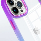 Чехол Screen Geeks Gradient bumper iPhone 14 Pro Max [Purple-Blue]