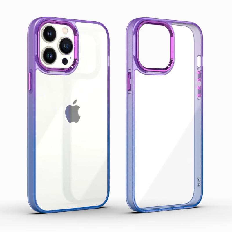 Husa Screen Geeks Gradient bumper iPhone 13 Pro Max [Purple-Blue]
