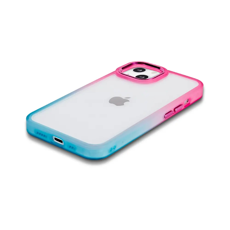Husa Screen Geeks Gradient bumper iPhone 13 [Purple-Blue]