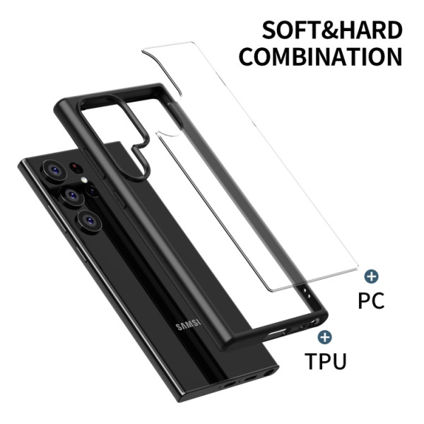 Husa Screen Geeks Hybrid Samsung Galaxy A54 [Black]