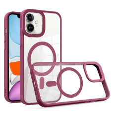 Husa Screen Geeks Hybrid MagSafe Apple iPhone 11 [Wine Red]