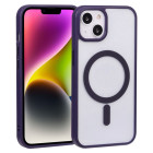 Чехол Screen Geeks Hybrid MagSafe Apple iPhone 14 Plus [Dark Purple]