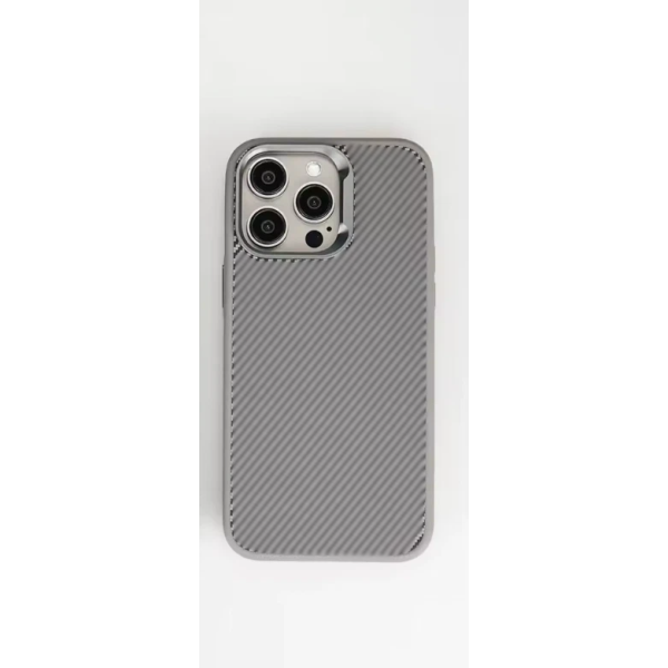 Husa Screen Geeks Magsafe Carbon Case Iphone 15 Pro Max [Gray]