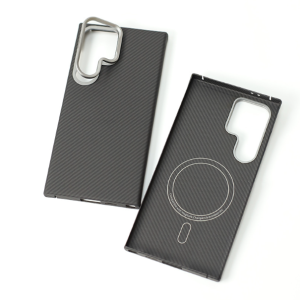 Husa Magsafe Carbon Case p/u Samsung S25 Ultra [Grey]
