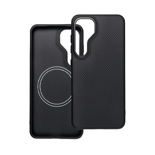 Чехол Magsafe Carbon Case p/u Samsung S26 Plus [black]