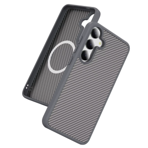Husa Magsafe Carbon Case p/u Samsung S26 Plus [Grey]