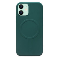 Husa Screen Geeks Magsafe Liquid Silicone Apple iPhone 11 [Green]