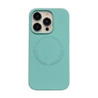 Husa Screen Geeks Magsafe Liquid Silicone Apple iPhone 12 Pro [Light Blue]