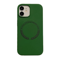 Чехол Screen Geeks Magsafe Liquid Silicone Apple iPhone 12 [Green]