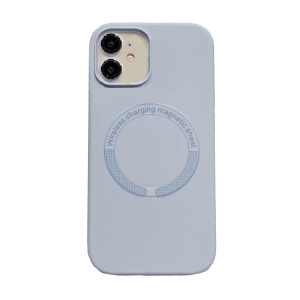 Husa Screen Geeks Magsafe Liquid Silicone Apple iPhone 12 [Lavander]