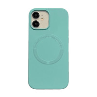 Чехол Screen Geeks Magsafe Liquid Silicone Apple iPhone 12 [Light Blue]