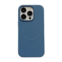 Чехол Screen Geeks Magsafe Liquid Silicone Apple iPhone 13 Pro Max [Navy Blue]