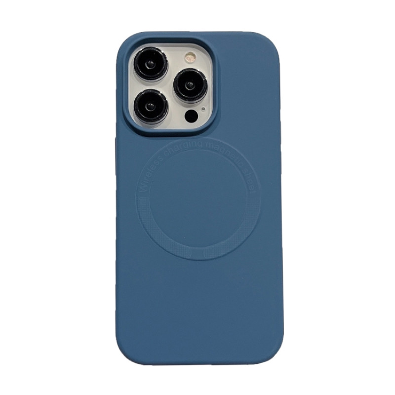 Husa Screen Geeks Magsafe Liquid Silicone Apple iPhone 13 Pro [Navy Blue]