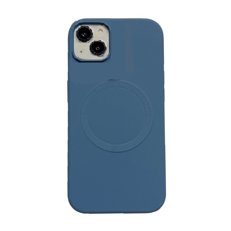 Husa Screen Geeks Magsafe Liquid Silicone Apple iPhone 13 [Navy Blue]