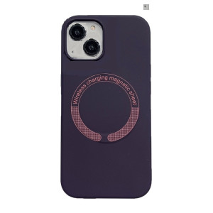 Чехол Screen Geeks Magsafe Liquid Silicone Apple iPhone 13 [Purple]