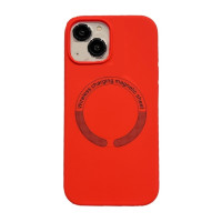 Чехол Screen Geeks Magsafe Liquid Silicone Apple iPhone 13 [Red]