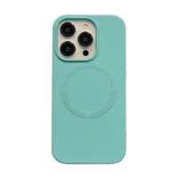 Чехол Screen Geeks Magsafe Liquid Silicone Apple iPhone 14 Pro Max [Light Blue]