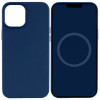 Чехол Magsafe Silicone Case p/u Iphone 16 Pro Max [Dark Blue]