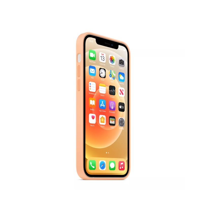 Чехол Screen Geeks Magsafe Silicone Case Iphone 12/12 Pro [Cantaloupe]