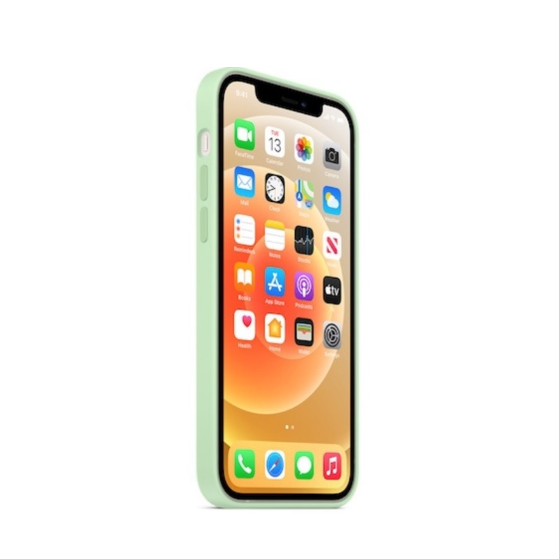 Чехол Screen Geeks Magsafe Silicone Case Iphone 12/12 Pro [Pistachio]