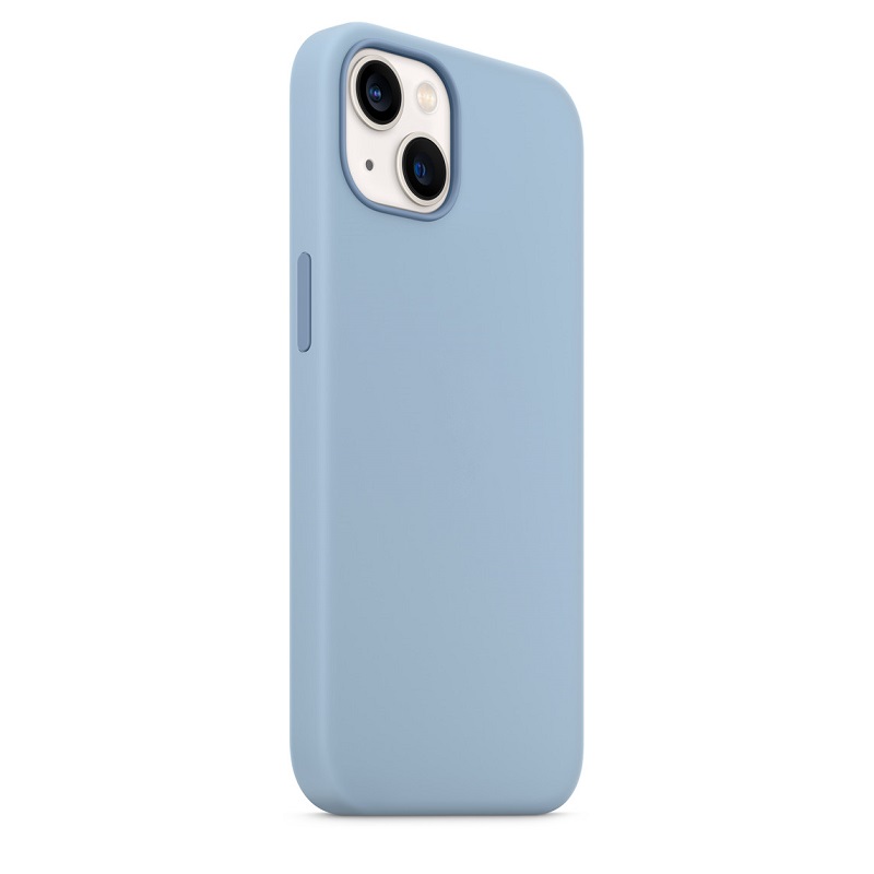 Husa Screen Geeks Magsafe Silicone Case Iphone 13/14 [Blue-Fog]