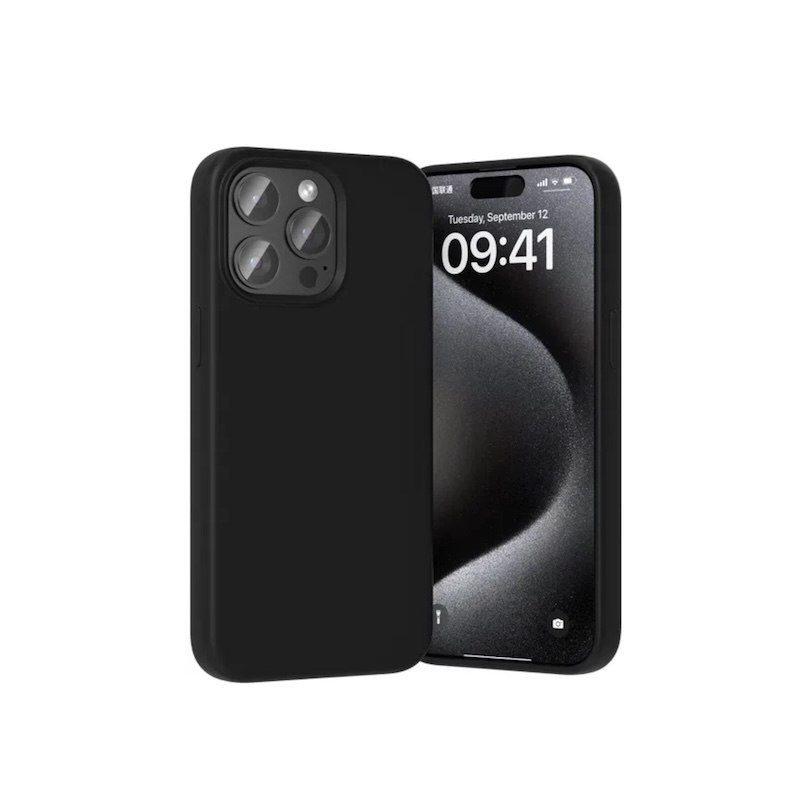 Husa Screen Geeks Magsafe Silicone Case Iphone 12 Pro Max [Black]