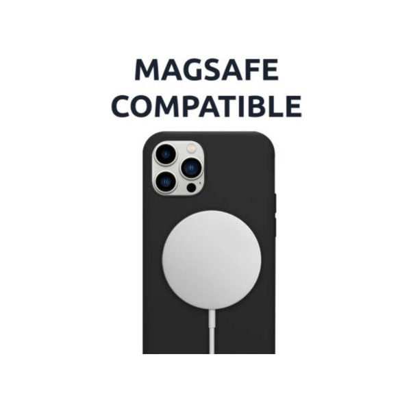 Husa Screen Geeks Magsafe Silicone Case Iphone 12 Pro Max [Black]