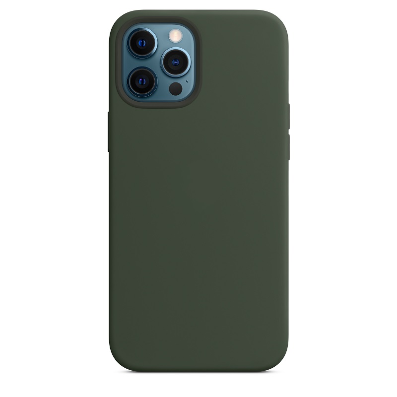 Husa Screen Geeks Magsafe Silicone Case Iphone 12 Pro Max [Cyprus-Green]