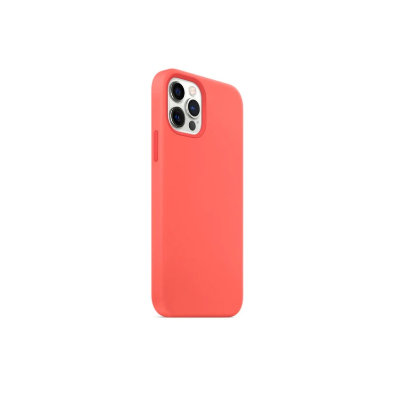 Чехол Screen Geeks Magsafe Silicone Case Iphone 12 Pro Max [Pink-Citrus]