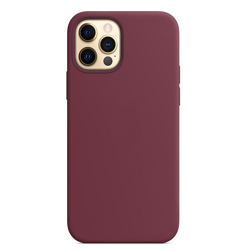Husa Screen Geeks Magsafe Silicone Case Iphone 12 Pro Max [Plum]
