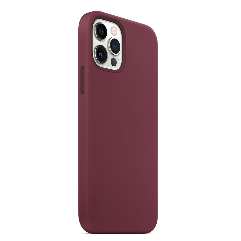 Чехол Screen Geeks Magsafe Silicone Case Iphone 12 Pro Max [Plum]