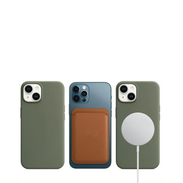 Husa Screen Geeks Magsafe Silicone Case Iphone 14 Pro Max [Olive]