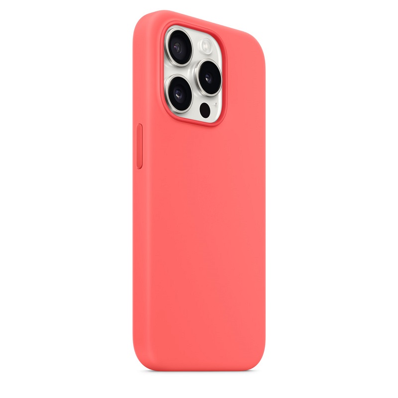 Чехол Screen Geeks Magsafe Silicone Case Iphone 15 Pro Max [Guava]