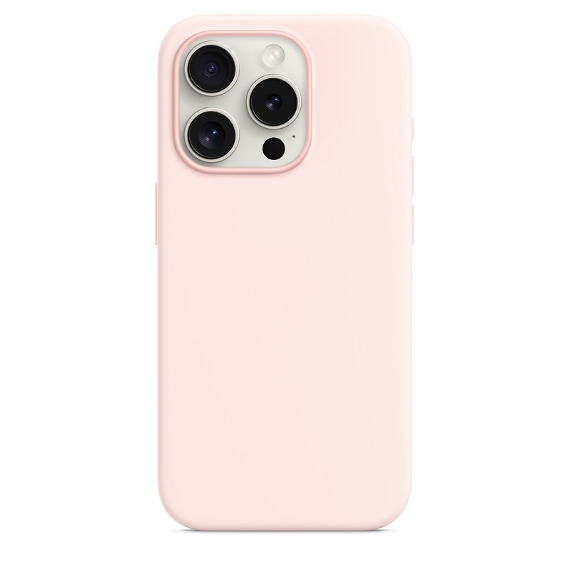 Husa Screen Geeks Magsafe Silicone Case Iphone 15 Pro Max [Light-Pink]