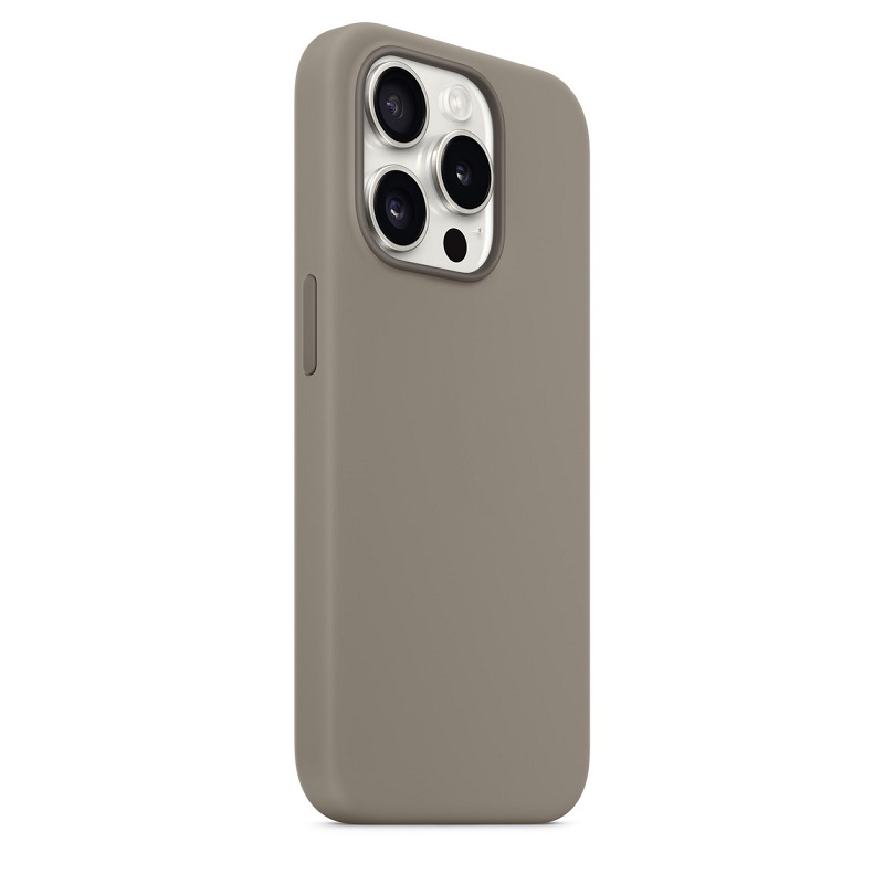 Чехол Screen Geeks Magsafe Silicone Case Iphone 15 Pro [Clay]