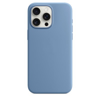 Чехол Screen Geeks Magsafe Silicone Case Iphone 15 Pro [Winter-Blue]