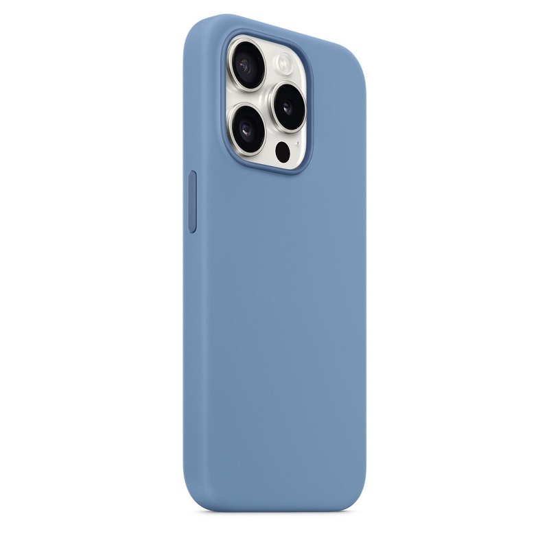 Husa Screen Geeks Magsafe Silicone Case Iphone 15 Pro [Winter-Blue]
